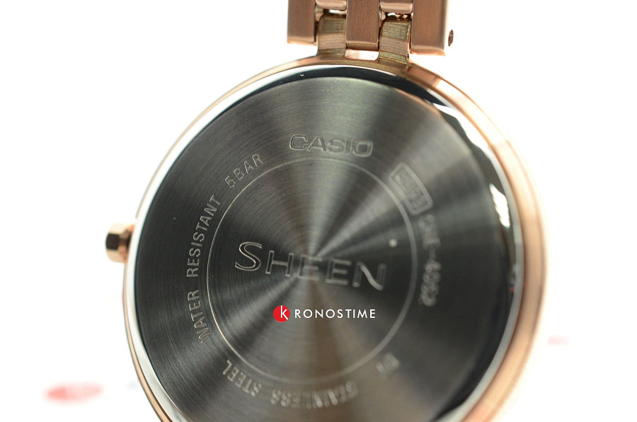 Часы Casio Sheen SHE-4052PG-4AUEF — Япония, кварцевые