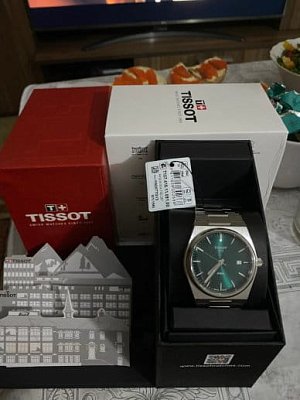 Фото покупателя: Швейцарские наручные часы Tissot PRX T137.410.11.091.00