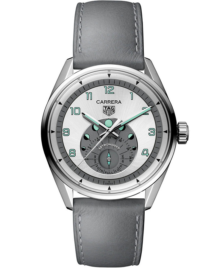 Часы TAG Heuer Carrera Astronomer WBX2112.FC6615 — мужские, серебристый