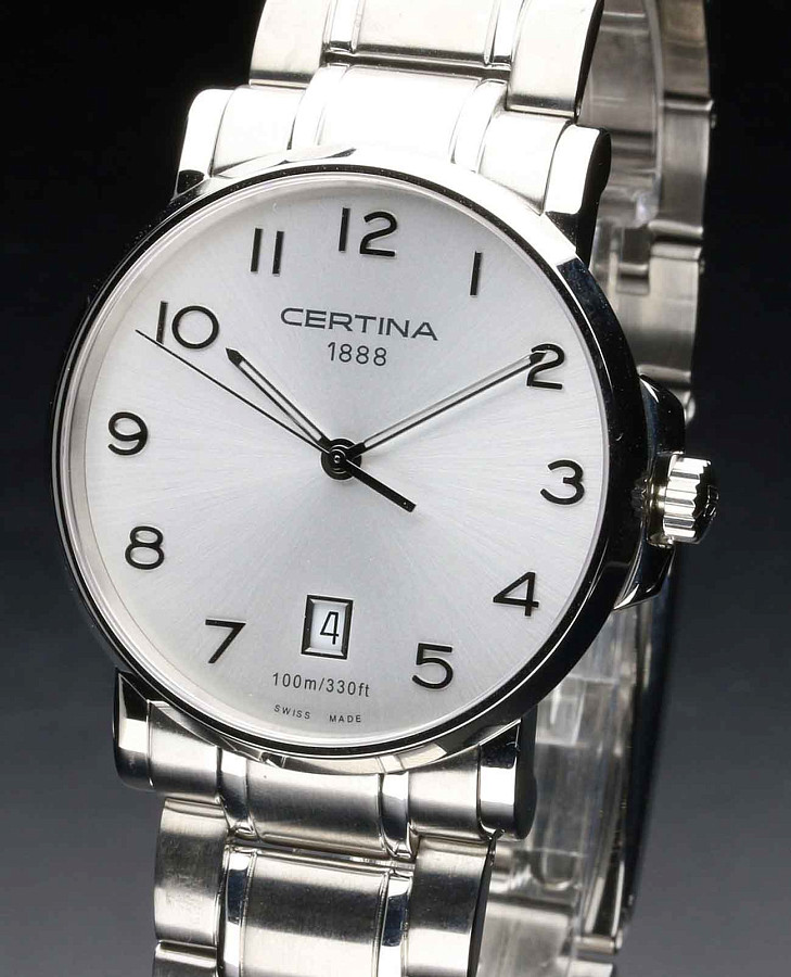 Часы Certina DS Caimano C017.410.11.032.00 — нержавеющая сталь, мужские