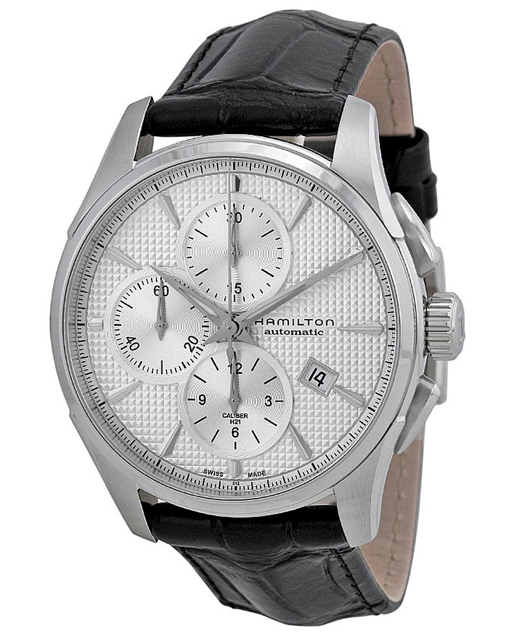 Часы Hamilton Jazzmaster Auto Chrono H32596751 — механические, металл сталь