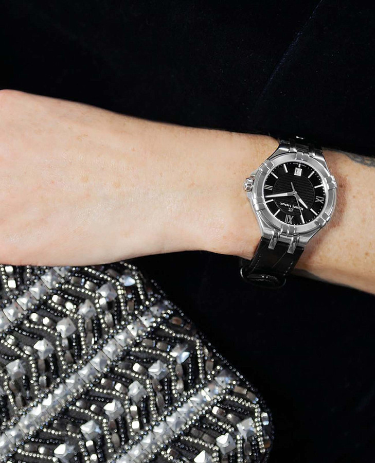 Часы Maurice Lacroix Aikon Date AI1008-SS001-330-1 — сталь металл, кожаный
