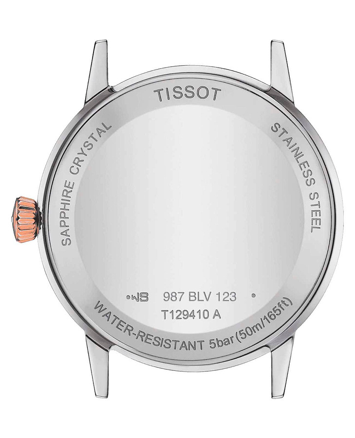Часы Tissot Classic Dream T129.410.22.013.00 — сталь c pvd покрытием, мужские
