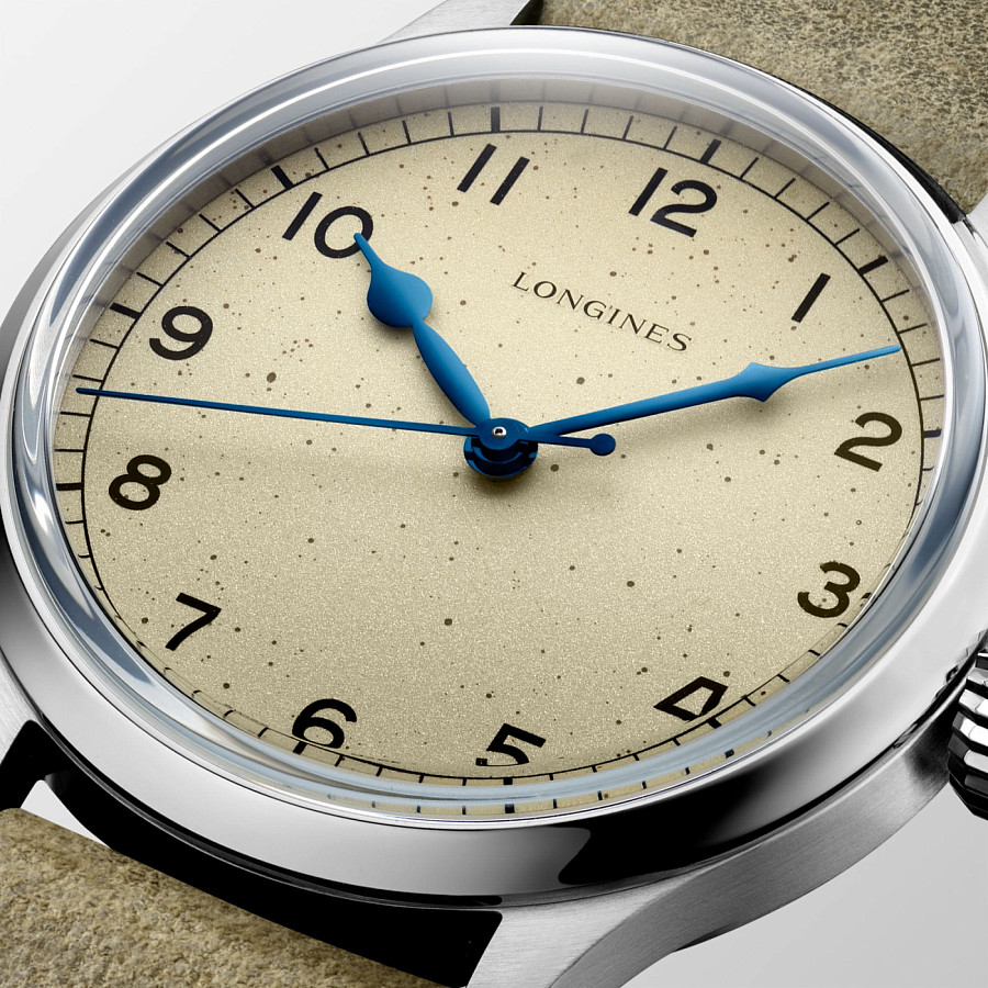 Часы Longines Heritage Military L2.819.4.93.2 — Швейцария, механические
