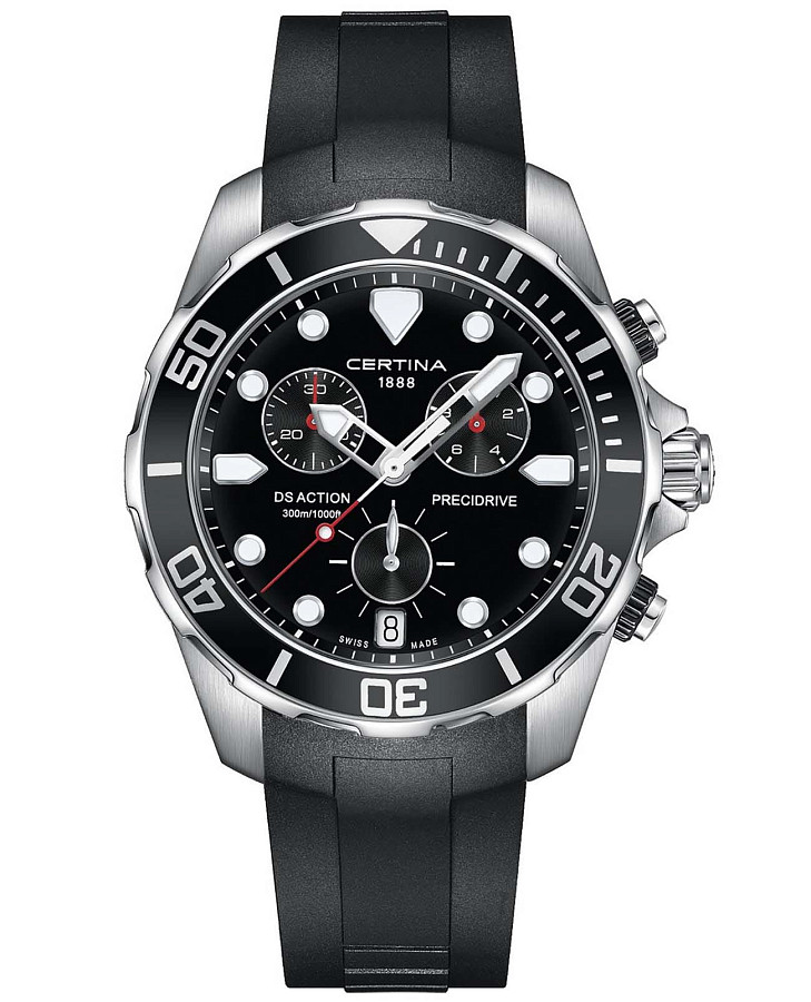 Часы Certina DS Action C032.417.17.051.00 — мужские, черный