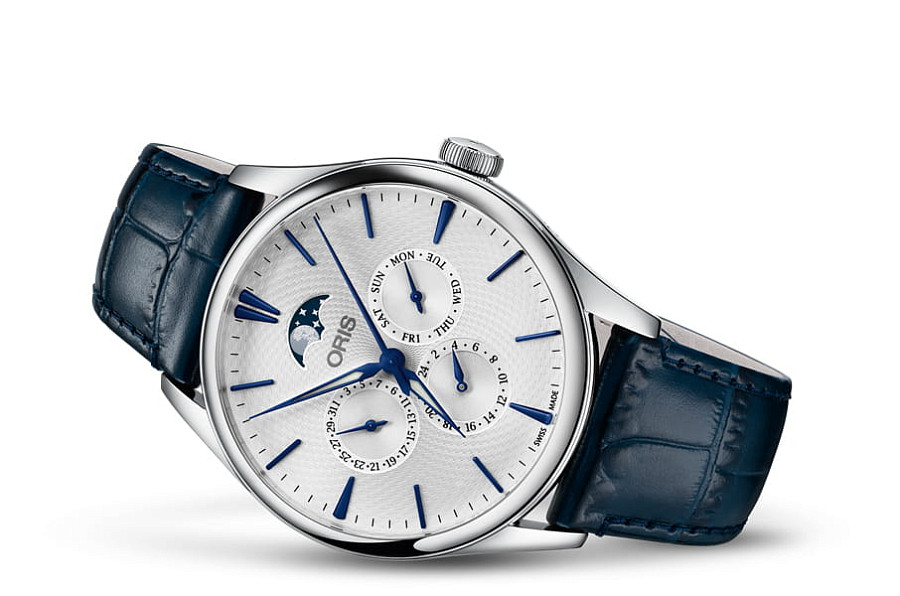Часы Oris Artelier Complication 01 781 7729 4051-07 5 21 66FC — механические, металл сталь
