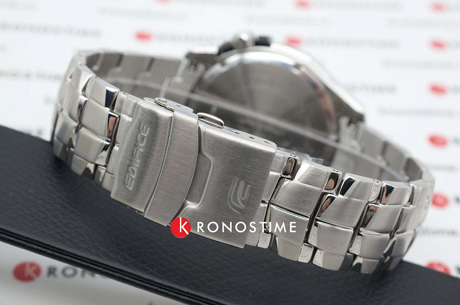 Часы Casio Edifice EF-130D-1A2 — кварцевые, Япония, мужские