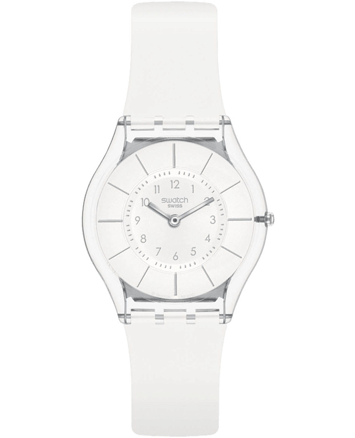 Часы Swatch Skin Classic Biosourced SS08K102-S14 — женские, белый