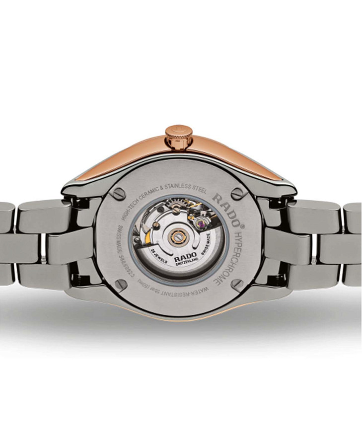 Часы Rado Hyperchrome Automatic Diamonds R32052012 — металл керамика сталь, Швейцария