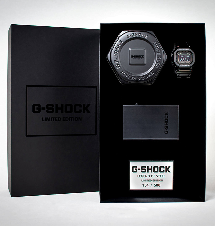 Часы Casio G-Shock GMW-B5000GDLTD-1 — электронные, Япония, мужские