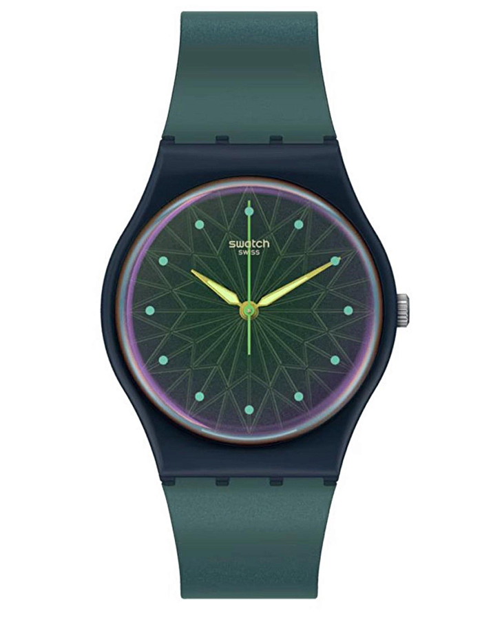 Часы Swatch Gent Biosourced Standard SO28N117 — женские, синий