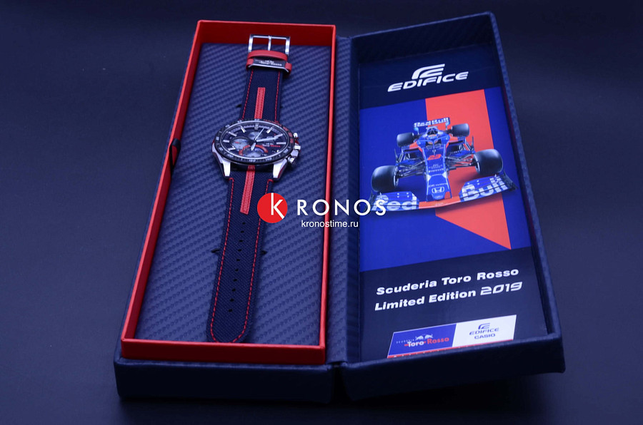 Часы Casio Edifice EQB-1000TR-2A — синий, Япония