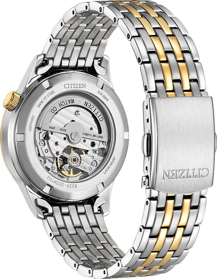 Часы Citizen Automatic NH9136-88A — нержавеющая сталь с pvd-покрытием, мужские