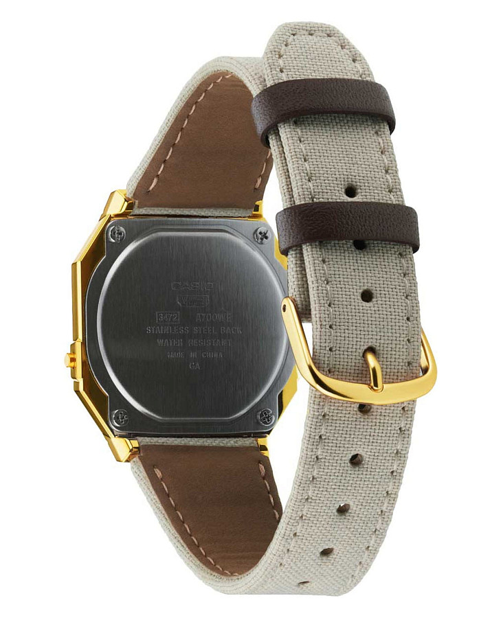 Часы Casio Vintage A700WEGL-7AEF — кварцевые, сталь металл