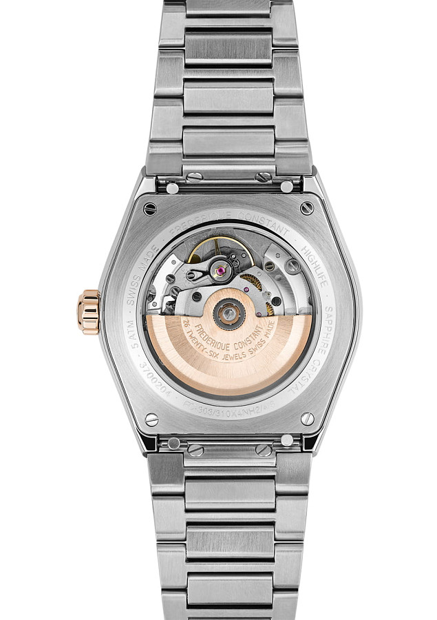Часы Frederique Constant Highlife Automatic Cosc FC-303V4NH2B — механические, сталь металл