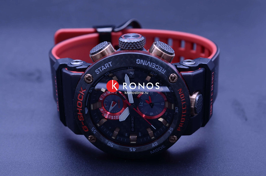Часы Casio G-Shock GWR-B1000X-1A — мужские, карбон + полимер