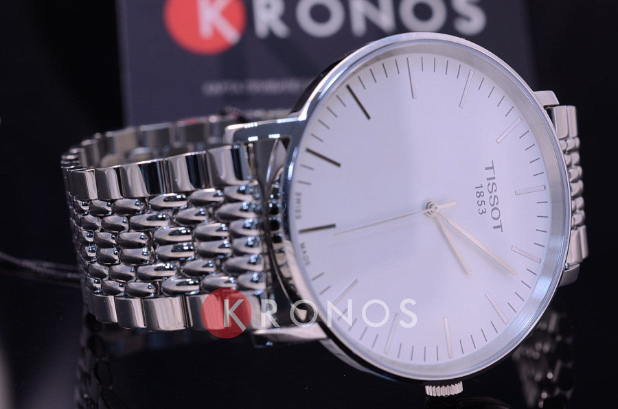 Часы Tissot Everytime Large T109.610.11.031.00 — сталь металл, Швейцария