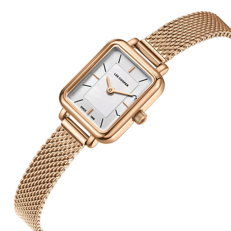 Часы Lee Cooper LC08086.420 — кварцевые, металл суперметалл