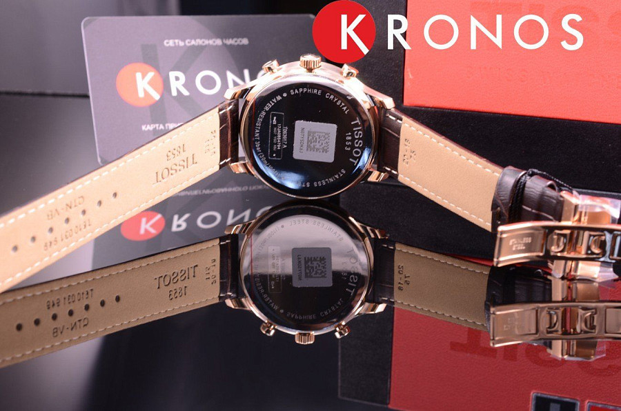 Часы Tissot Tradition Chronograph T063.617.36.037.00 — Швейцария, кварцевые