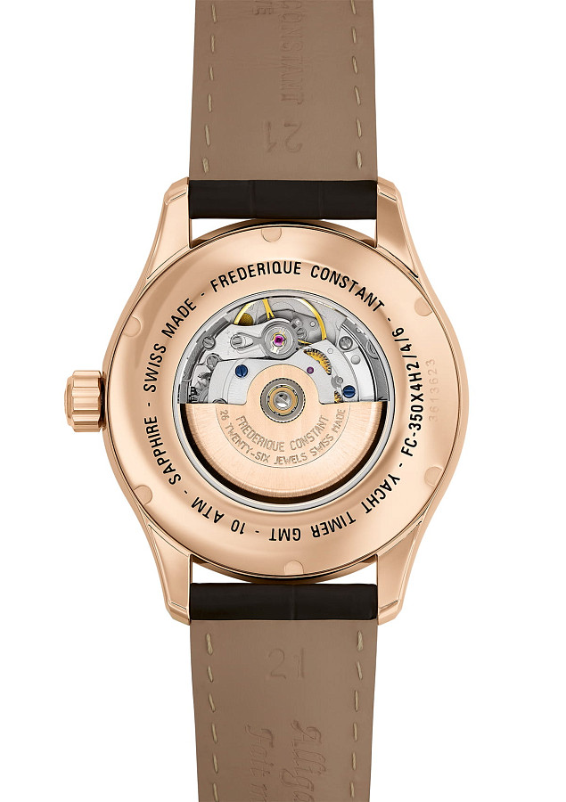Часы Frederique Constant Yacht Timer GMT FC-350VT4H4 — сталь металл, Швейцария