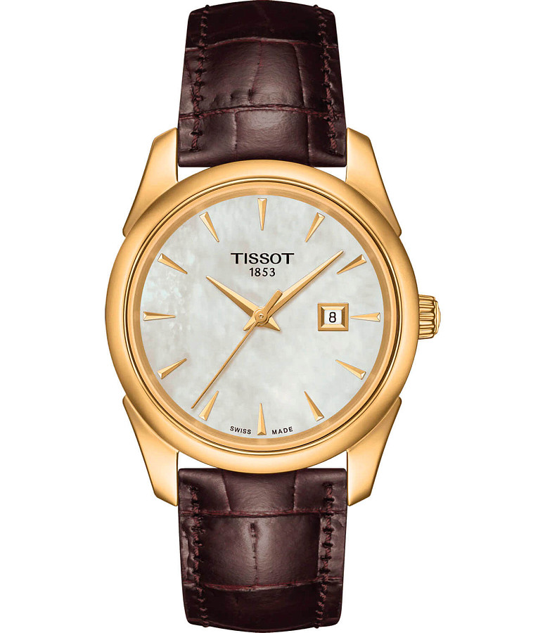 Часы Tissot Vintage Lady 18K Gold T920.210.16.111.00 — женские, перламутровый