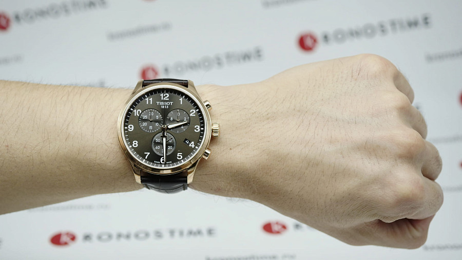 Часы Tissot Chrono XL Classic T116.617.36.057.01 — кожаный, мужские