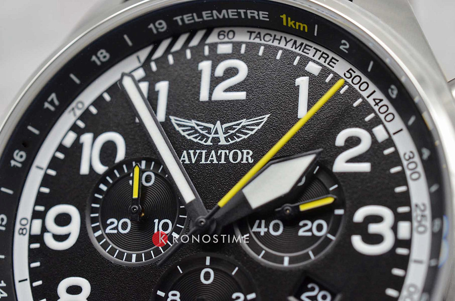 Часы Aviator Airacobra V.2.25.0.169.4 — кожаный, мужские