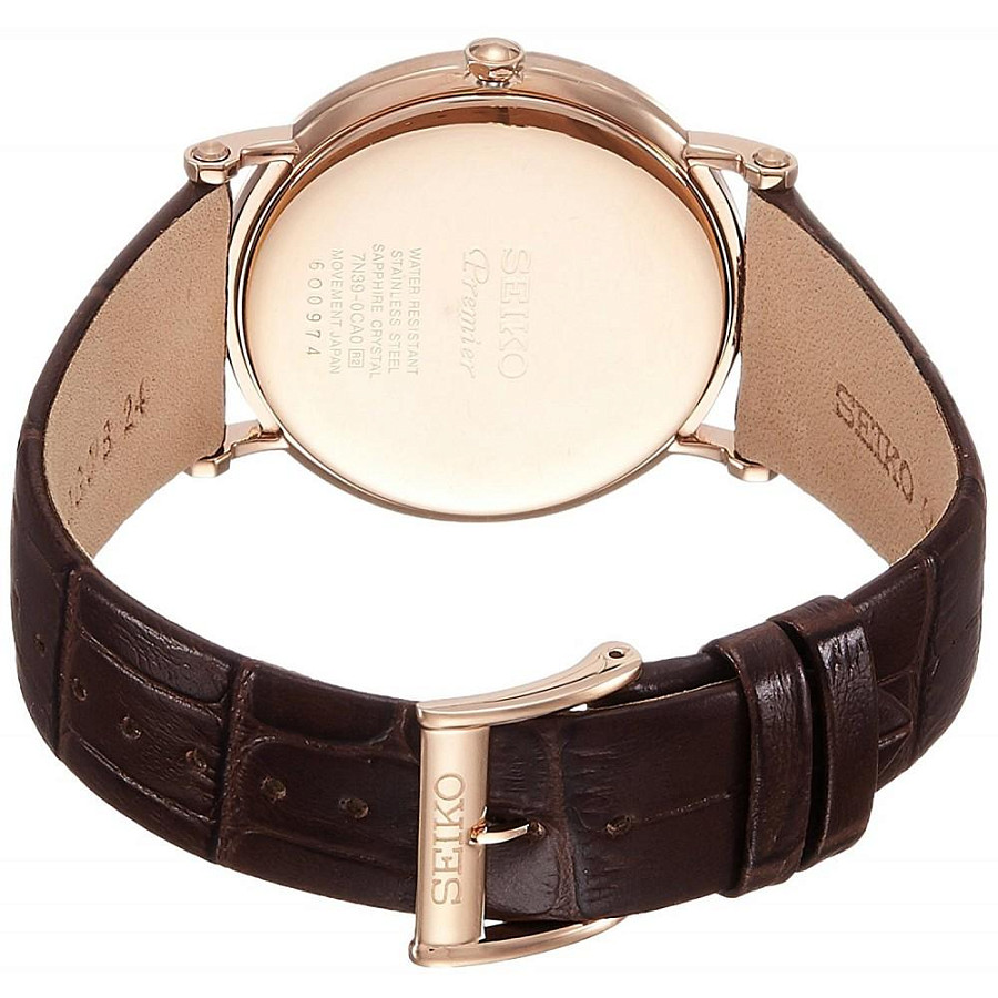 Часы Seiko SKP398P1 — автокварц (кинетик), сталь металл