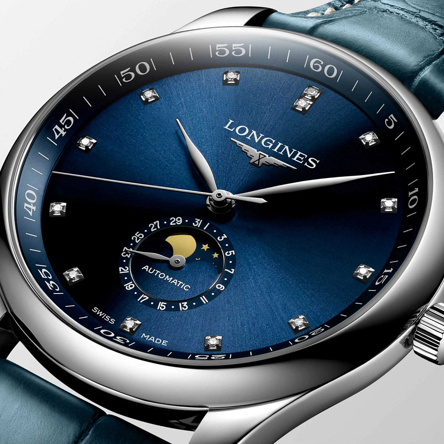 Часы Longines Master Collection L2.919.4.97.0 — мужские, кожаный