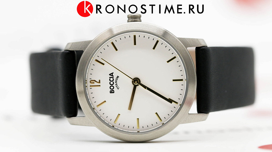 Часы Boccia Titanium 3291-02 — Германия, кварцевые