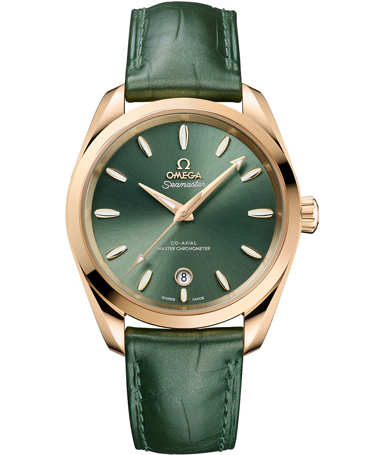 Часы Omega Seamaster Aqua Terra 220.53.38.20.10.001 — женские, зеленый