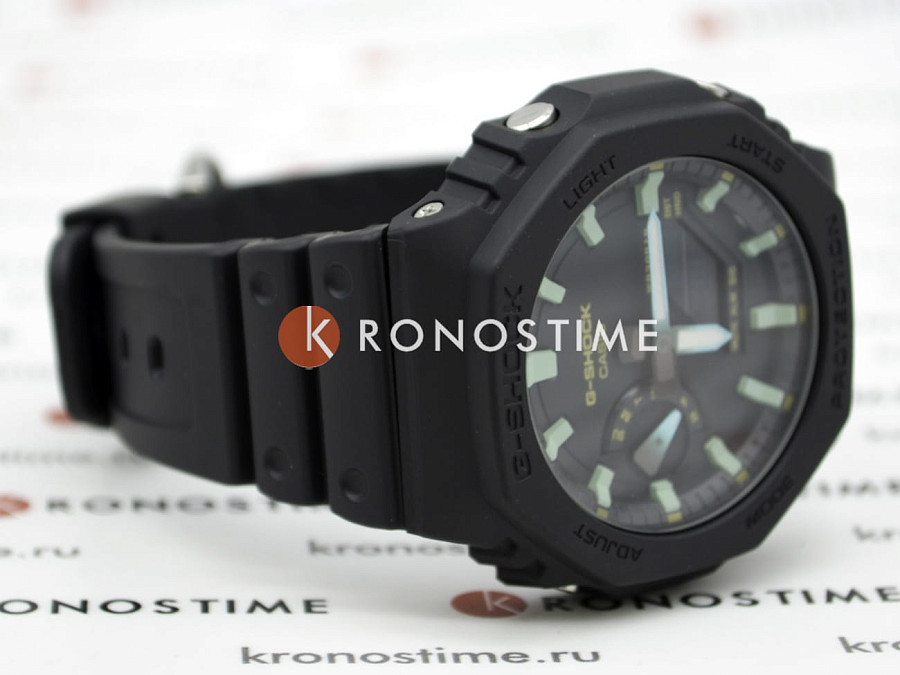 Часы Casio G-Shock GA-2100RC-1ADR (GA-2100RC-1A) — мужские, пластик