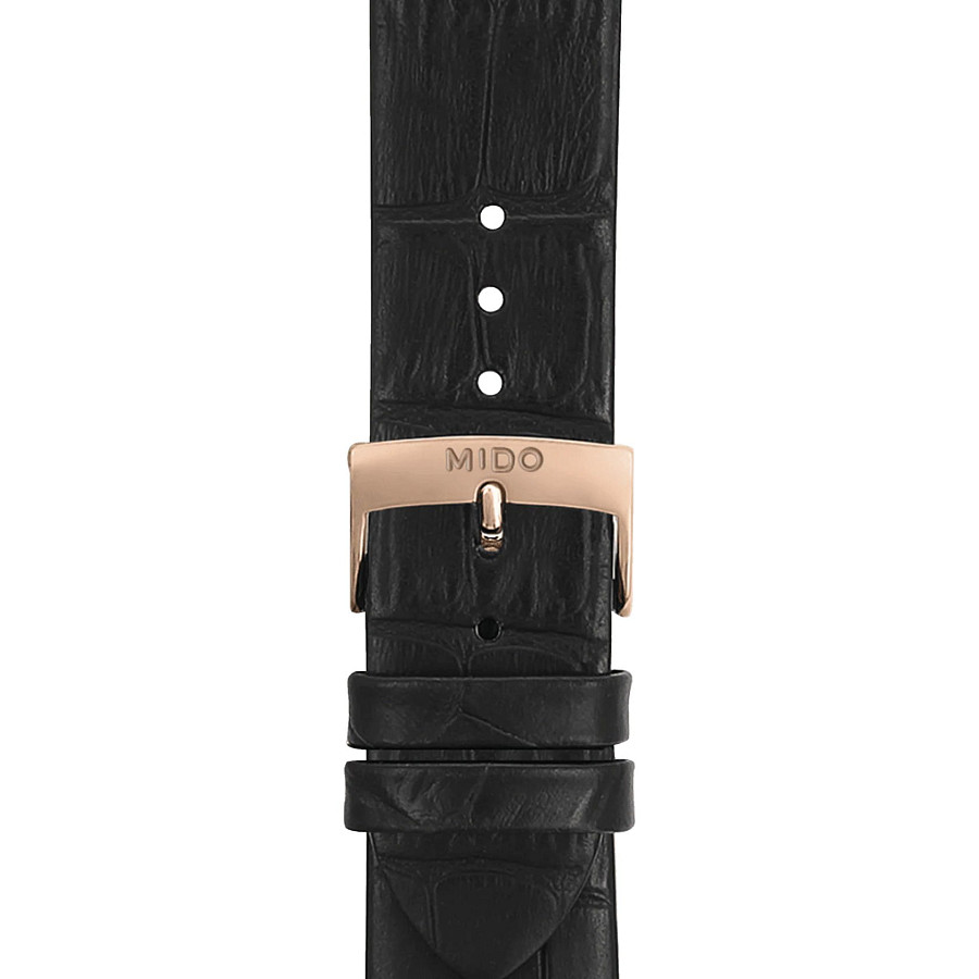 Часы Mido Baroncelli M027.407.36.013.00 — механические, металл сталь