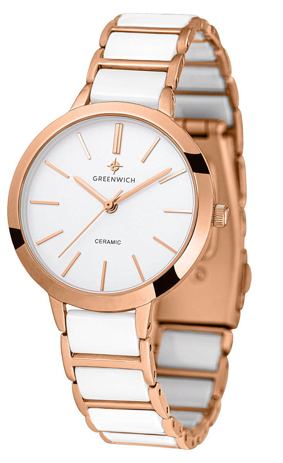 Часы Greenwich GW 331.40.32 — кварцевые, металл сталь