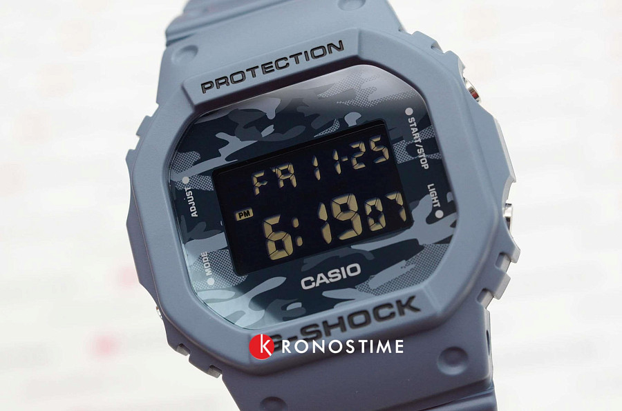 Часы Casio G-Shock DW-5600CA-2 — пластик, пластик