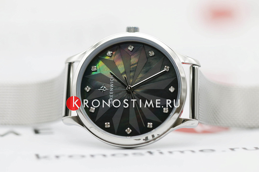 Часы Greenwich GW 341.19.51 — кварцевые, сталь металл