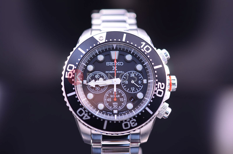 Часы Seiko Conceptual Series Sports SSC015P1 — кварцевые, сталь металл