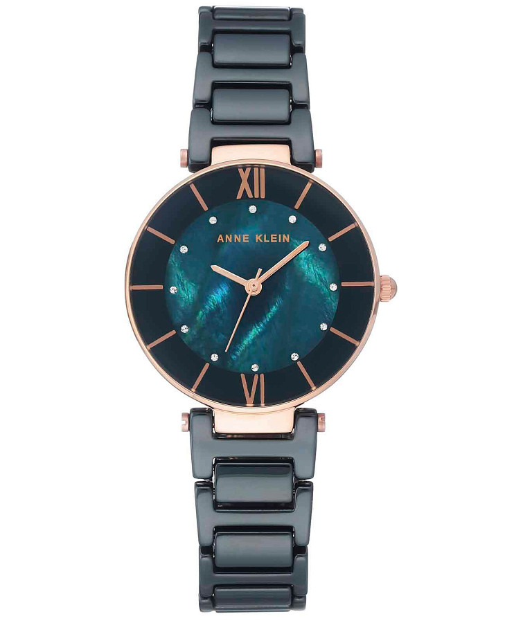 Часы Anne Klein Ceramics 3266NVRG — женские, синий