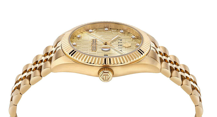 Часы Philipp Plein Date Superlative Gent PWMFA0525 — кварцевые, сталь металл
