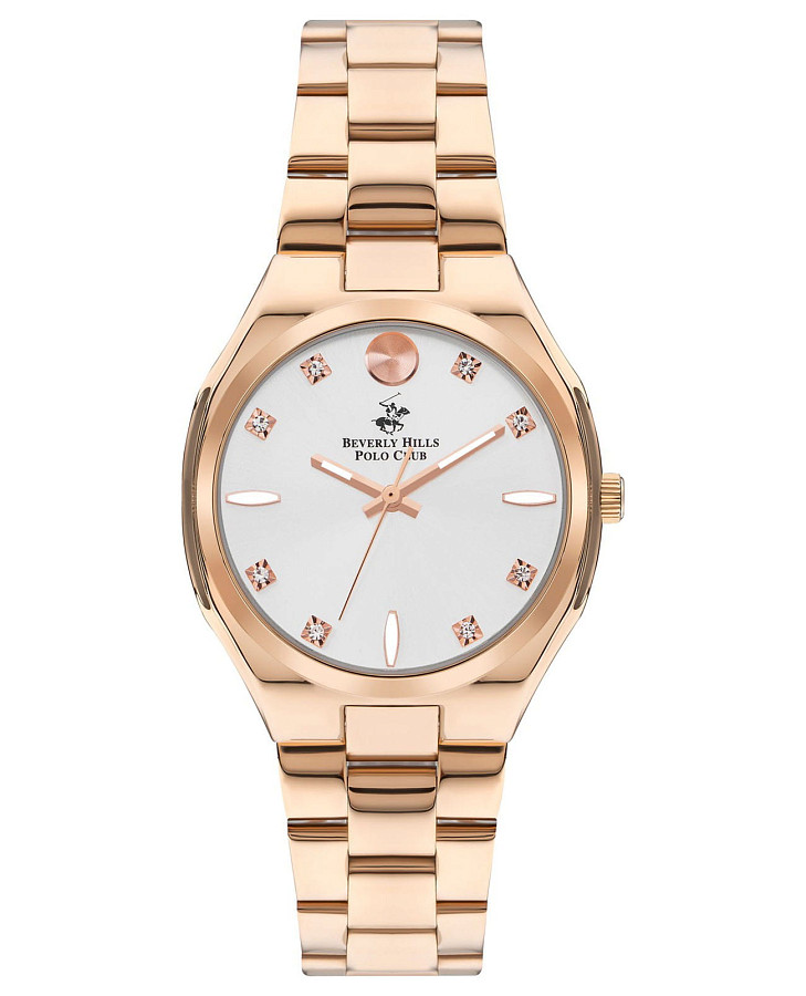 Часы Beverly Hills Polo Club BP3385C.430 — женские, серебристый