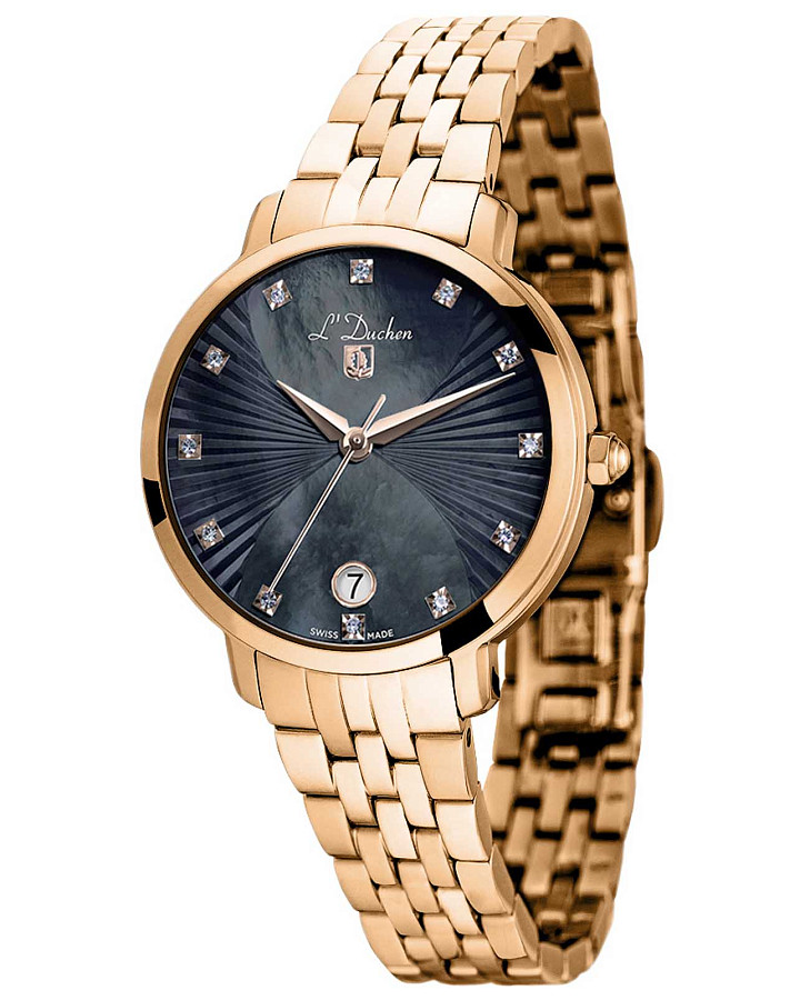 Часы L'Duchen Eternity D 801.40.31 — кварцевые, металл сталь