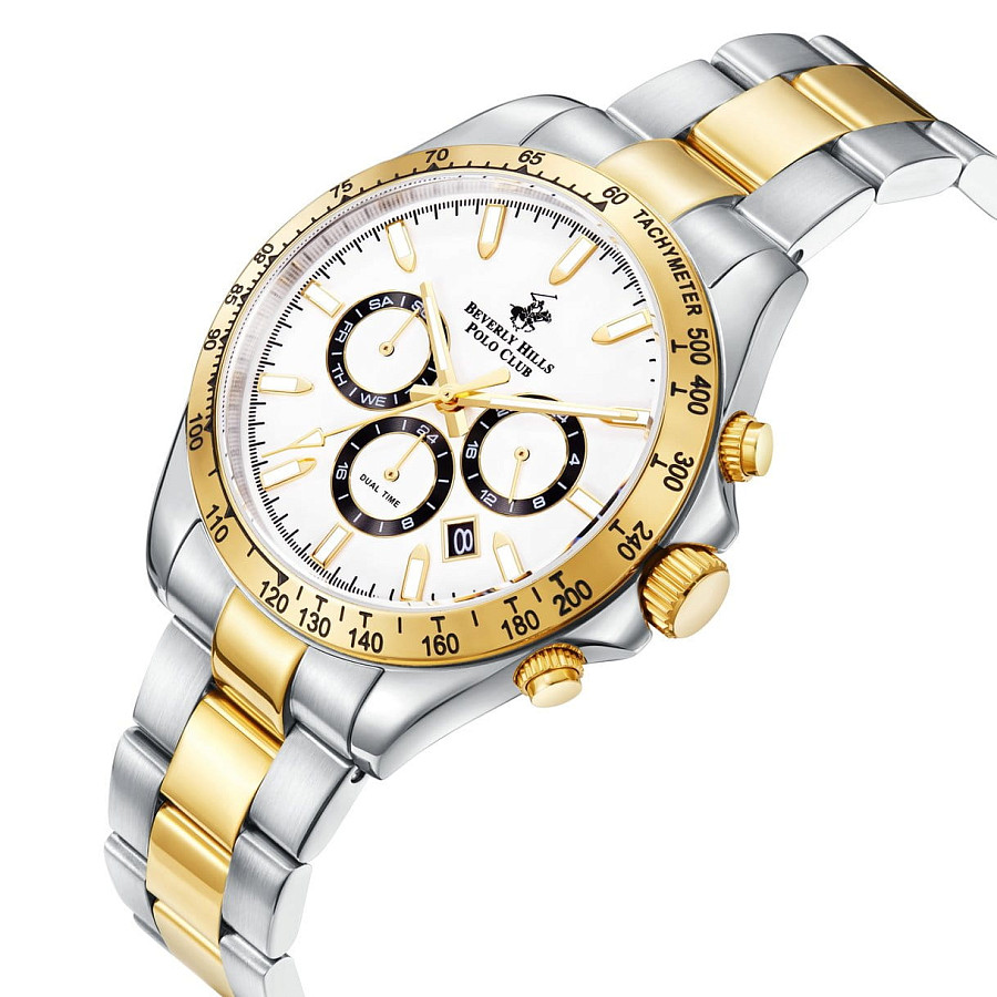 Часы Beverly Hills Polo Club BP3127X.230 — кварцевые, сталь металл