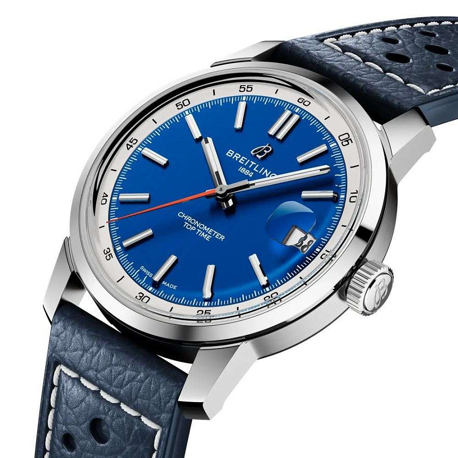 Часы Breitling Top Time B31 AB3113A71C1X1 — механические, сталь металл
