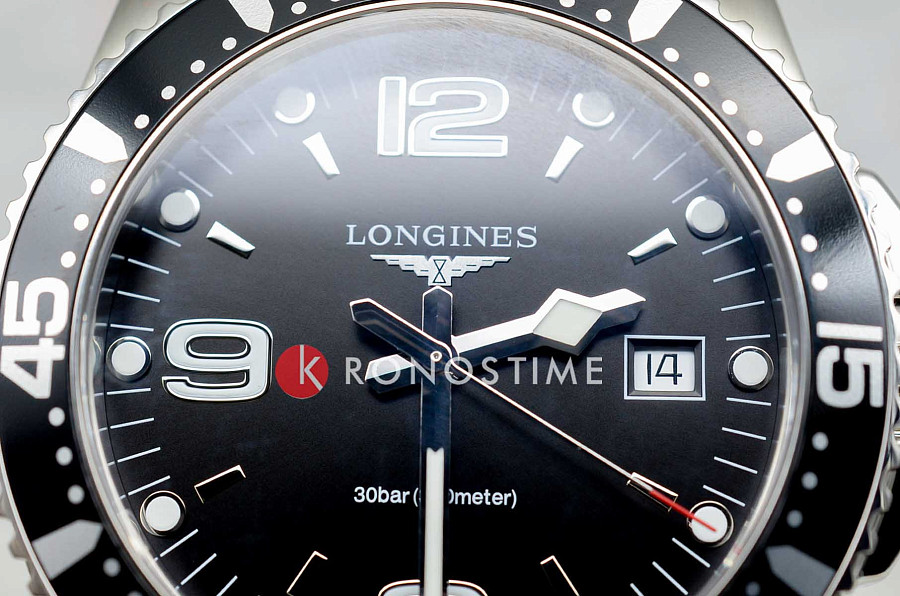 Часы Longines HydroConquest L3.740.4.56.6 — нержавеющая сталь, мужские
