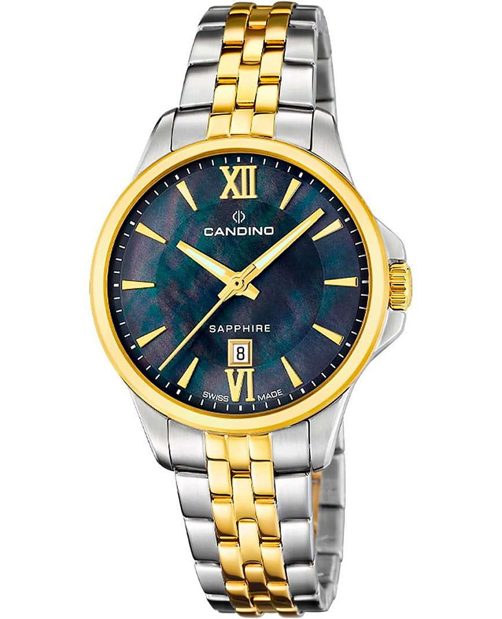 Часы Candino Lady Elegance Date C4767/7 — женские, синий