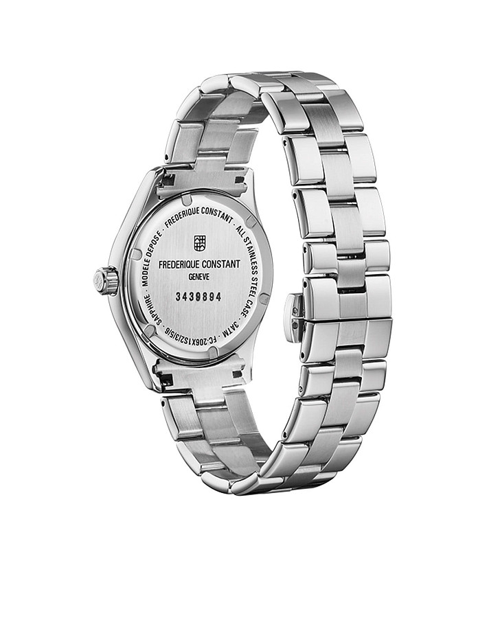 Часы Frederique Constant Classics Ladies Quartz FC-220MPW3BD6B — кварцевые, сталь металл
