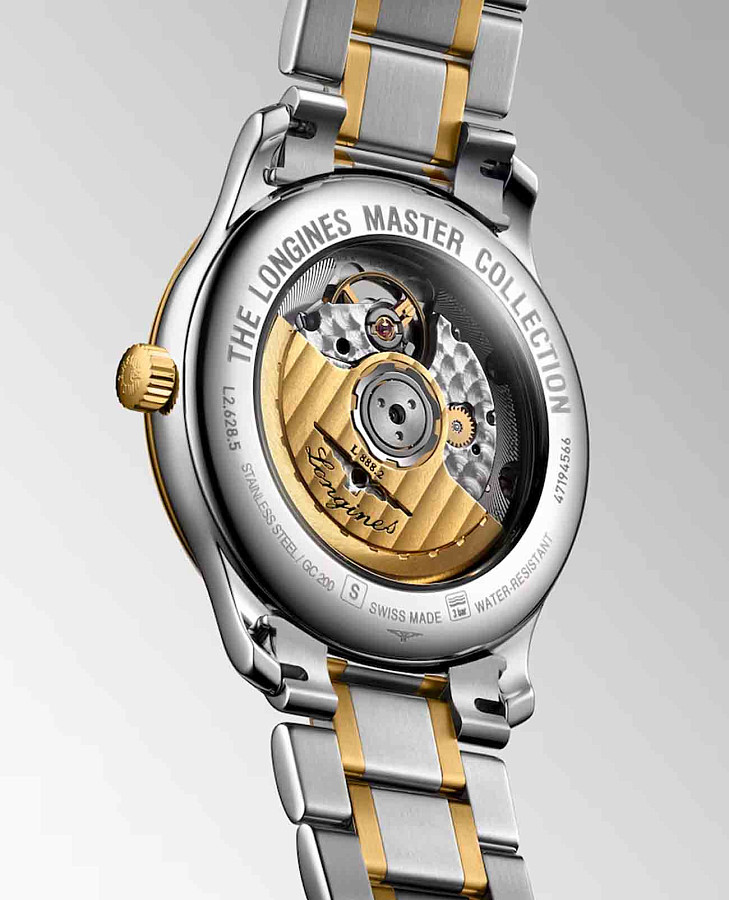 Часы Longines Master Collection L2.628.5.77.7 — механические, золото металл сталь