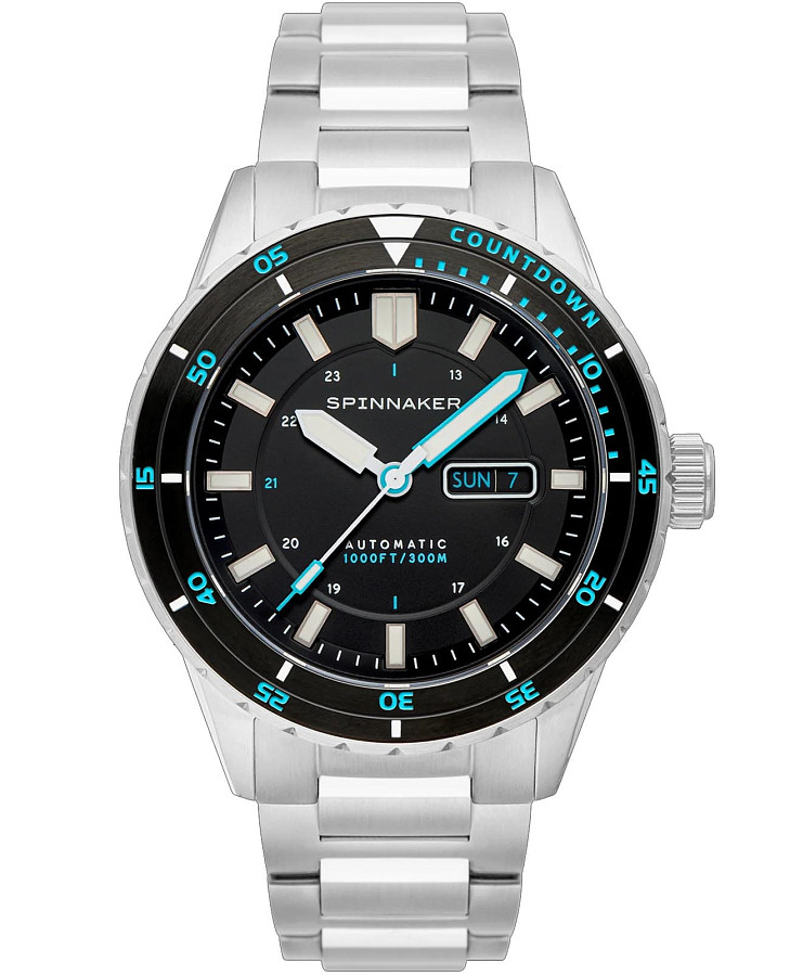 Часы Spinnaker Hass SP-5099-22 — мужские, черный