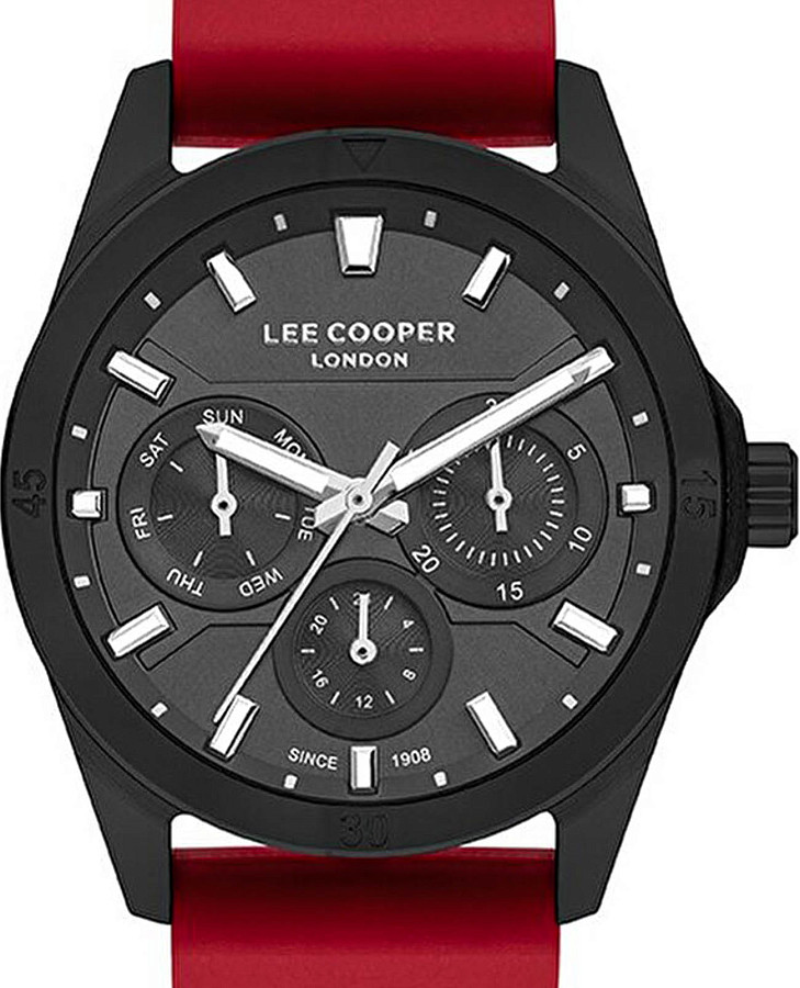 Часы Lee Cooper LC07625.668 — кварцевые, металл сталь
