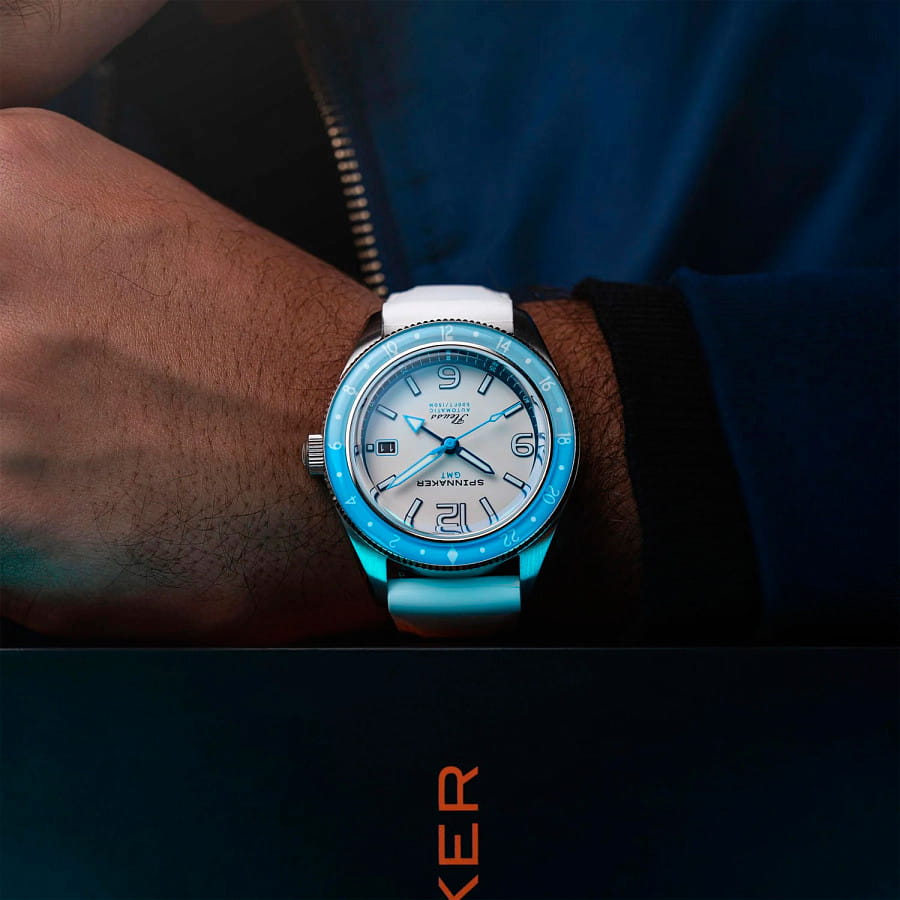 Часы Spinnaker Fleuss Gmt Automatic SP-5120-22 — нержавеющая сталь, мужские
